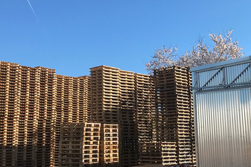Recovery of pallets